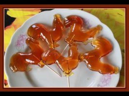 а я в детстве вот такие сладости сам делал)