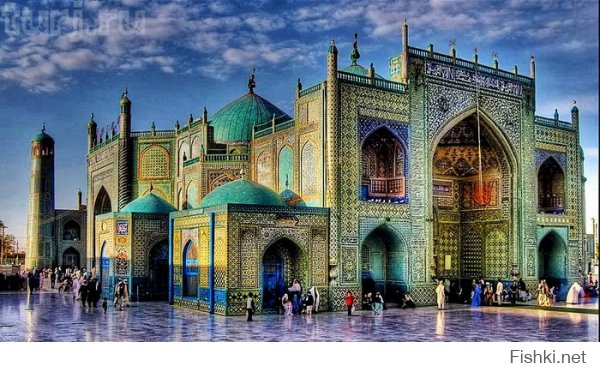 Голубая Мечеть, Мазари-Шариф, Афганистан