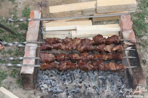 мангал на скорую руку