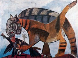 Тот кот самозванец.
Вот настоящий кот Пикассо.