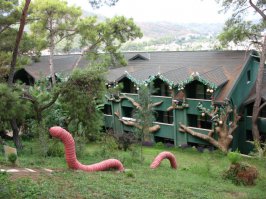 Заброшенный отель в Чамьюве, Турция