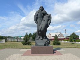 Деревня Прохоровка . Сейчас . И тогда ...