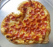 Пицца я люблю тебя!)))