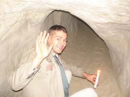 пещеры в Кулдиге Латвия. Фотка 2007 год