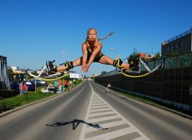 Вот лучший тренажер/удовольствие для идеальной осанки.