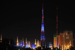 У нас в Белгороде, тоже есть своя Эйфелева башня