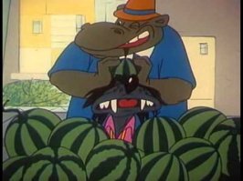 Все без ума от арбузов. И десантник тоже!