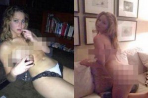 Дженнифер Лоуренс свои "части" засветила еще раньше..