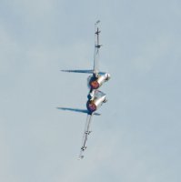 Мое, когда "Русские Витязи" в Ростов-на-Дону прилетали с программой выступления.