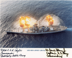 Линкор "Нью Джерси" шикарен, несмотря на 1942 год постройки!