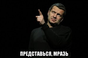 "Представься, мразь" – новый интернет мем от Владимира Соловьева