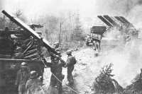 В принципе внизу пользователь Андрей ответил. А если тема интересует, есть еще материал. Например у США помимо Калиопы:
T27 Xylophone

Установка T23

Пусковая установка Т40 (на замену калиопы)

Смотри если тема (не только РСЗО, а вообще) интересна давай общаться)