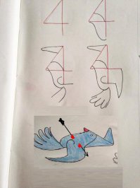 Как научить ребенка рисовать с помощью цифр