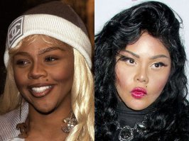 Да все просто, фотки неудачные
вот тут сразу видно палево:
натуральная блондинка перекрасилась в брюнетку!