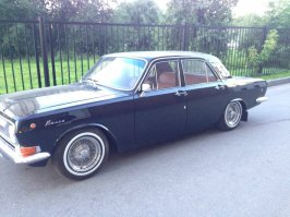 Смотрится не плохо, но расширители на мой взгляд лишние!
Хороший друг прошлым летом закончил такую же восстанавливать, на мой взгляд она смотрится лучше.