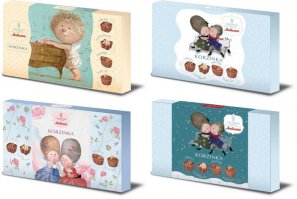 Позитивчик))) Помню пару раз купил конфеты "Любимов" с ее иллюстрациями просто из-за упаковки. Там еще внутри были няшные открытки :)
Ее муж, тоже отличился серией открыток "Почему девочка злится" ;)