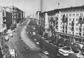 Магазин 1960-х годов по продаже автомобилей в Москве