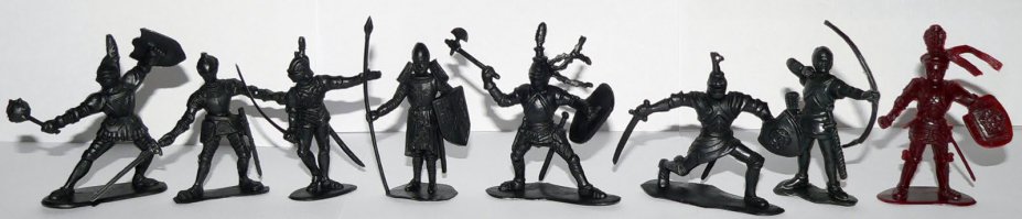 а это совсем редкая серия была, и у кого была в полном составе, тот был королем двора...