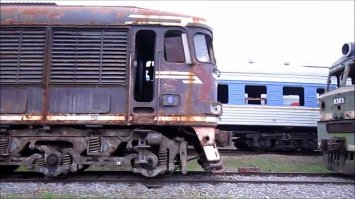 Кладбище поездов. Ростов-на-Дону.