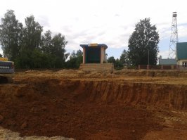 Остановка на трассе.