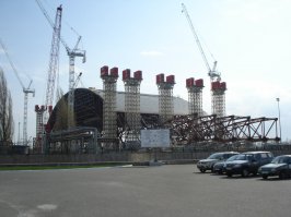 Это в 2012 или 2013 я ездил. На фото саркофаг