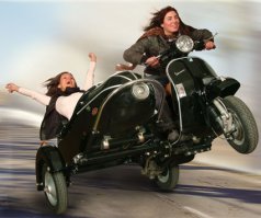 Календарь  с девушками из дамского Байкерского клуба "Мото-Тётки".  