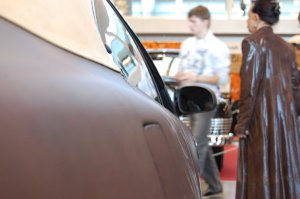 Уникален только тем, что шкода?
Октябрь 2010 года, Выставка авторетро: