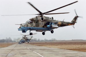 Похож на МИ-24 или 35, что ударному вертолету делать в Кремле?