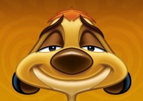 Первая девочка на Тимона похожа