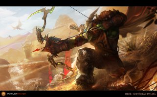 А вот и не угадали, мне кажется любимая игра Дмитрия, варкрафт он даже своего персонажа нарисовал