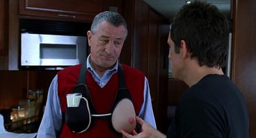 Обожаю его в "Знакомстве с родителями"и "Факерами". Когда брутальный серьёзный актёр хохмит с каменным лицом - это вдвойне уморительно))