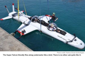 Там ещё маленькая субмарина есть.