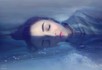 Замерзла в луже?