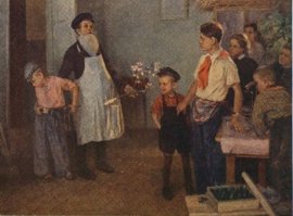 А может и не сдал пацан переэкзаменовку? И покатился по наклонной. Вроде похож...