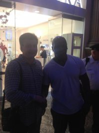 Вот так качественно меня кореш с Майком Тайсоном в Вегасе когда-то снял.