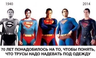 Как изменился грим и костюмы героев фильмов 