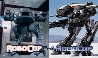 Про ED 209 забыли.... новый на его фоне просто рисунок из комикса...
Так же как и сам робокоп стоит у меня в зале...