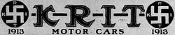 Ошибка. Это автомобиль фирмы K-R-I-T, существовавшая в 1909—1916 годах.