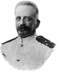 Командир "Варяга" В.Ф. Руднев и капитан "Корейца" Г.П. Беляев