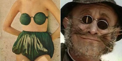 Бикини 40-х годов прошлого века: скромно или дерзко