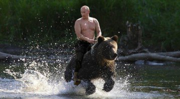 Ким, на медведе он скакал... на медведе