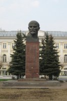 Ленин и самолет на родной филеечке)