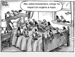 Повелительница городских голубей