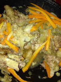 А баранина, даже просто, с луком и морковью в казане - объедение