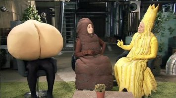 Вот удивили. Как будто в первой.  Почему бы для взрослых не снять дебилизм, если они для детей такие телепередачи выпускают: