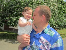 Ну а вот и мы с дочей намедни.