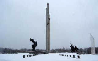 Памятник победы. Рига, Латвия.