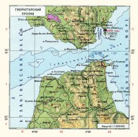 "Баб-эль-Мандебский и Гибралтарский пролив, где сходятся воды Аденского залива и Красного моря."

Эта подпись меня сильно озадачила...