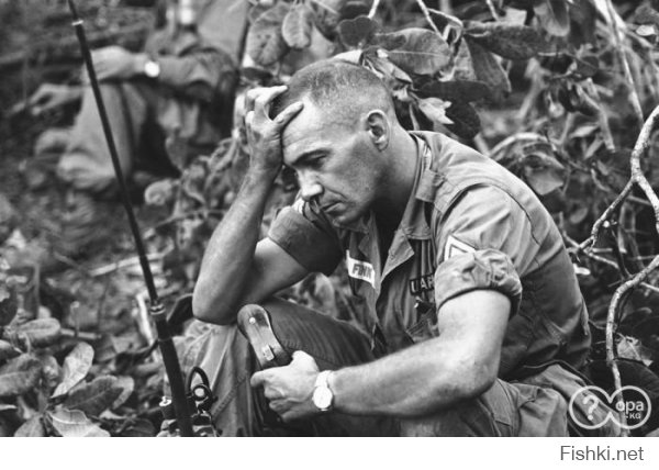 АМериканский солдат. Вьетнам. 29 марта 1973