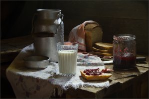 вот такой деревенский, простенько, но со вкусом...